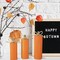 3 Pcs Wooden Fall Thanksgiving Decor Fall Tiered Tray Decor Wood Firework Fall Centerpieces Decorations Farmhouse Tabletop Block Sign for Fall Thanksgiving Autumn Decor (Pumpkin)